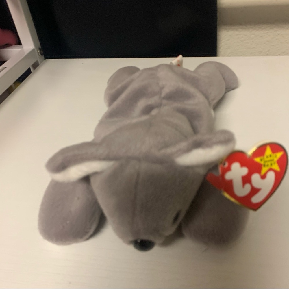 Ty Beanie Babies Collection Mel Koala Plush in Gray